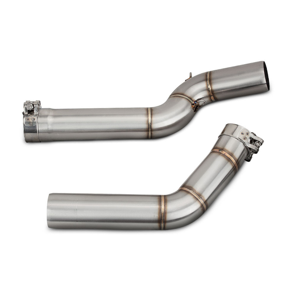 Slip-on Exhaust Modify Middle Pipe Muffler with DB Killer – Escape Racing Kit for Honda CBR600RR F5 (2005-2020) - Image 4