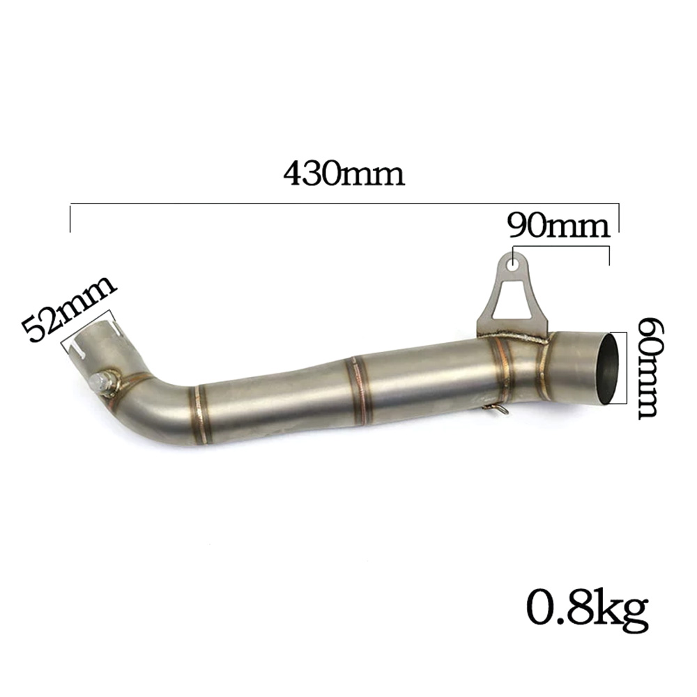For Honda CBR1000RR 2008-2016 Exhaust Systems Exhausts Pipes Mid Link Pipe Slip on Muffler Tips - Image 4