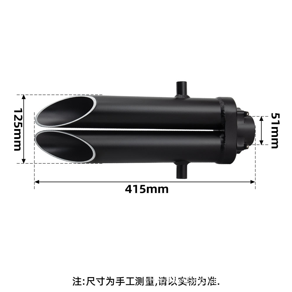 Slip-on Exhaust Modify Middle Pipe Muffler with DB Killer – Escape Racing Kit for Honda CBR600RR F5 (2005-2020) - Image 5