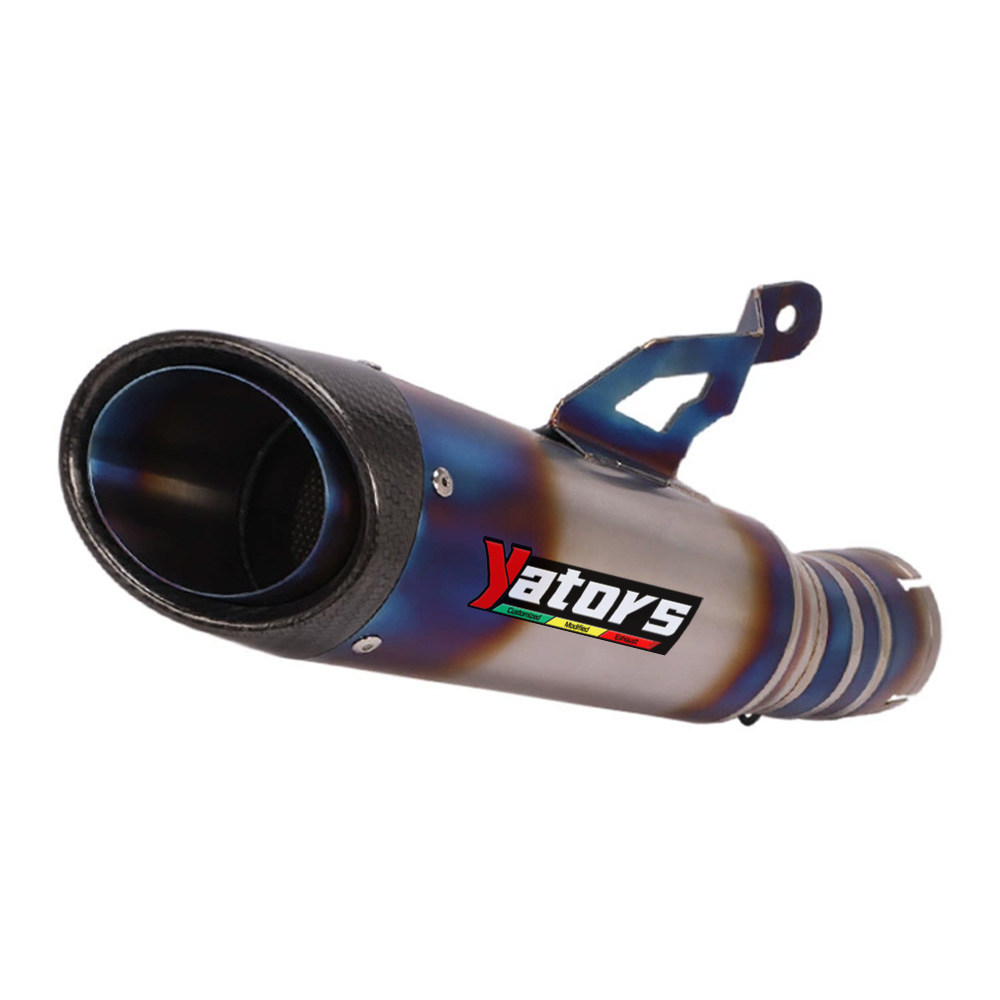 For BMW S1000R 2021-2024 S1000RR 2019-2024 Exhaust Pipe 60mm Muffler Escape Tips Exhaust Systems
