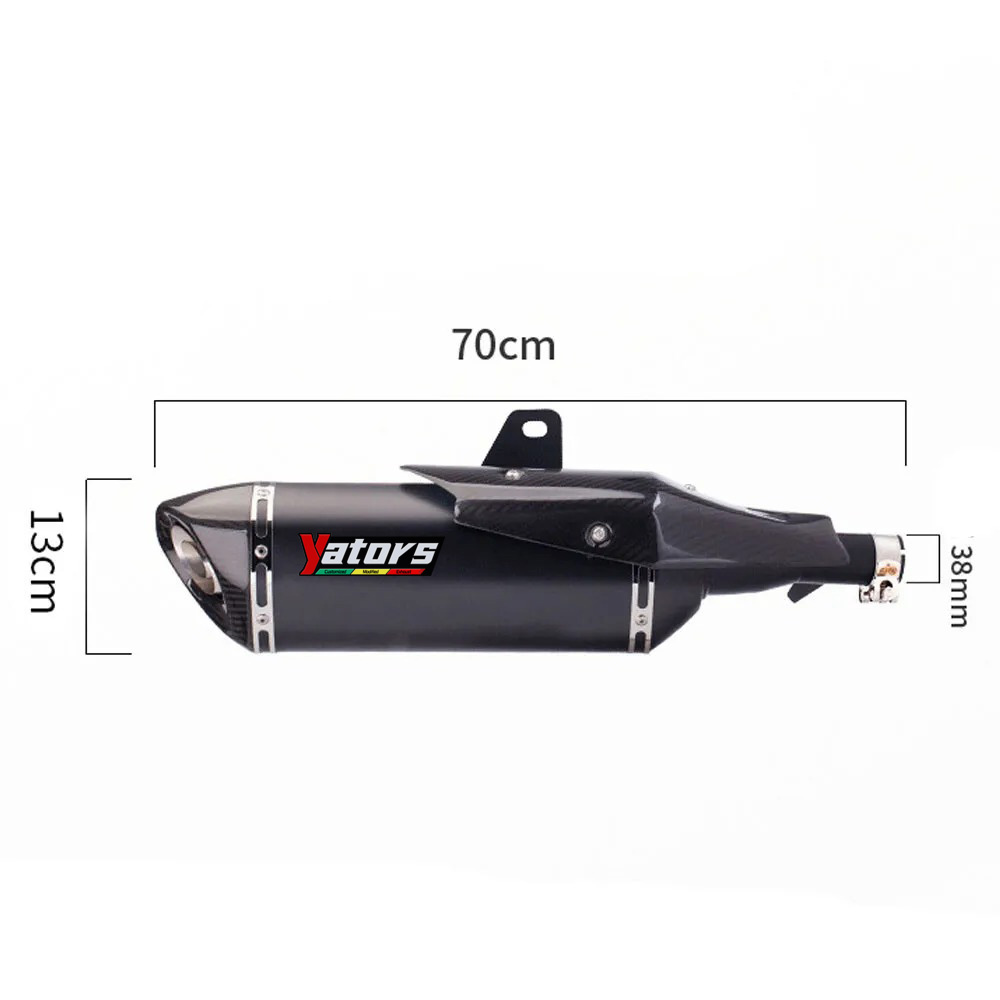 Exhaust Muffler Mid Link Pipe System Motorcycle For Honda X-ADV 750 2017-2021 Exhaust Systems Exhausts Pipes - Image 3