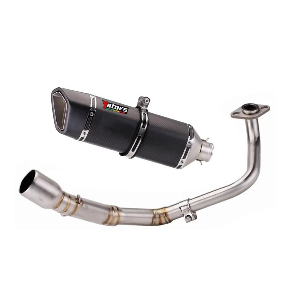 For Honda ADV150 Slip On Exhaust Muffler Tips Header Front Link Pipe Full System Exhaust Systems Exhausts Pipes - Image 2