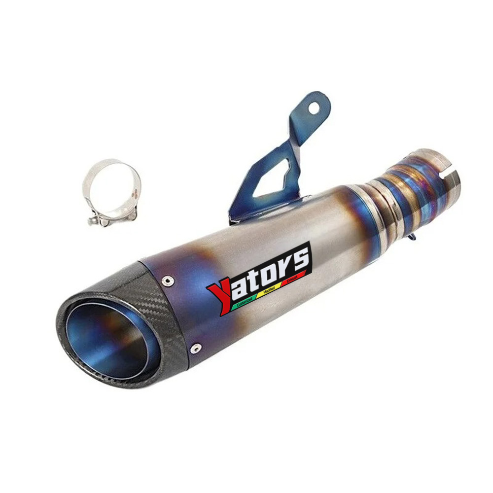 For BMW S1000R 2021-2024 S1000RR 2019-2024 Exhaust Pipe 60mm Muffler Escape Tips Exhaust Systems - Image 2