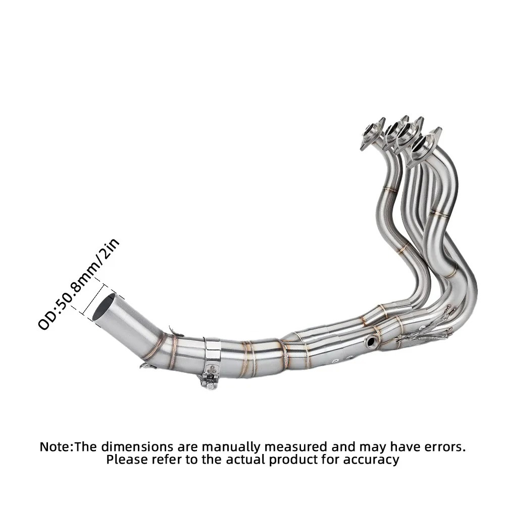 Slip For Kawasaki Ninja ZX6R 2024 ZX636 Motorcycle Front Link Header Pipe Esca Exhaust Systems Exhausts Pipes - Image 2