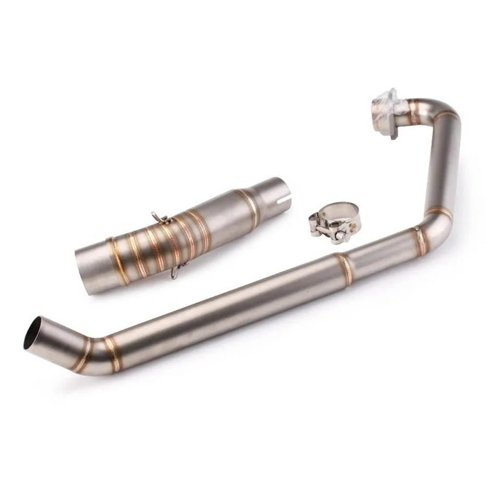 Full Exhaust System Muffler Tips Header Pipe Blue For Honda CBR150R CB150 17-23 Exhausts Pipes - Image 6