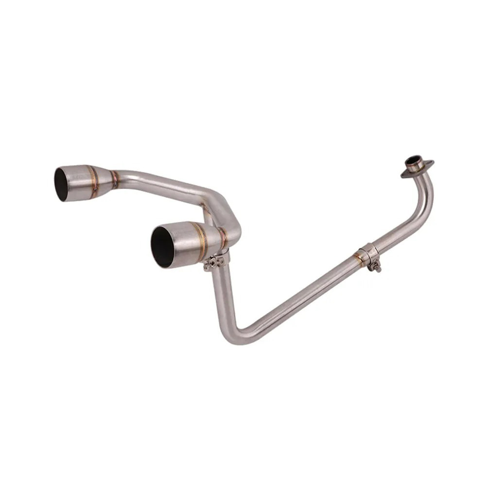 Dual Out Full Exhaust System Pipe Header Muffler For HONDA Grom MSX125 2014-2025 Exhausts Pipes - Image 3