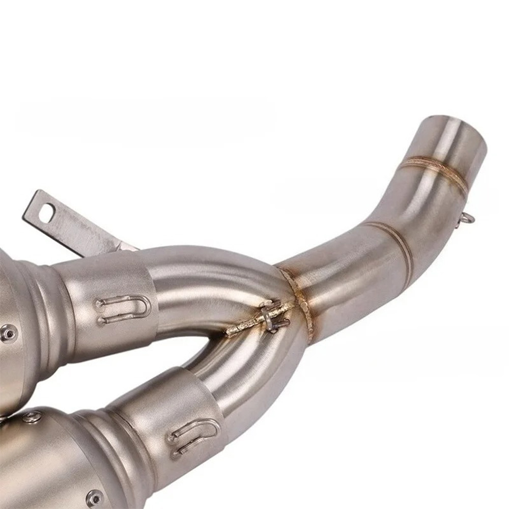 For Ducati Monster 797 Scrambler 803 Exhaust Pipes Dual-outlet Mid 51mm Muffler Exhaust Systems - Image 4