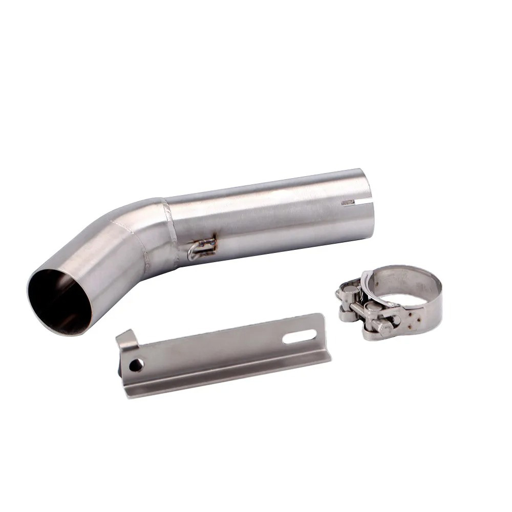 Motorcycle Exhaust Middle Link Pipe 51mm Slip On Muffler For Benelli 752 BJ750GS Exhaust Systems Exhausts Pipes - Image 4