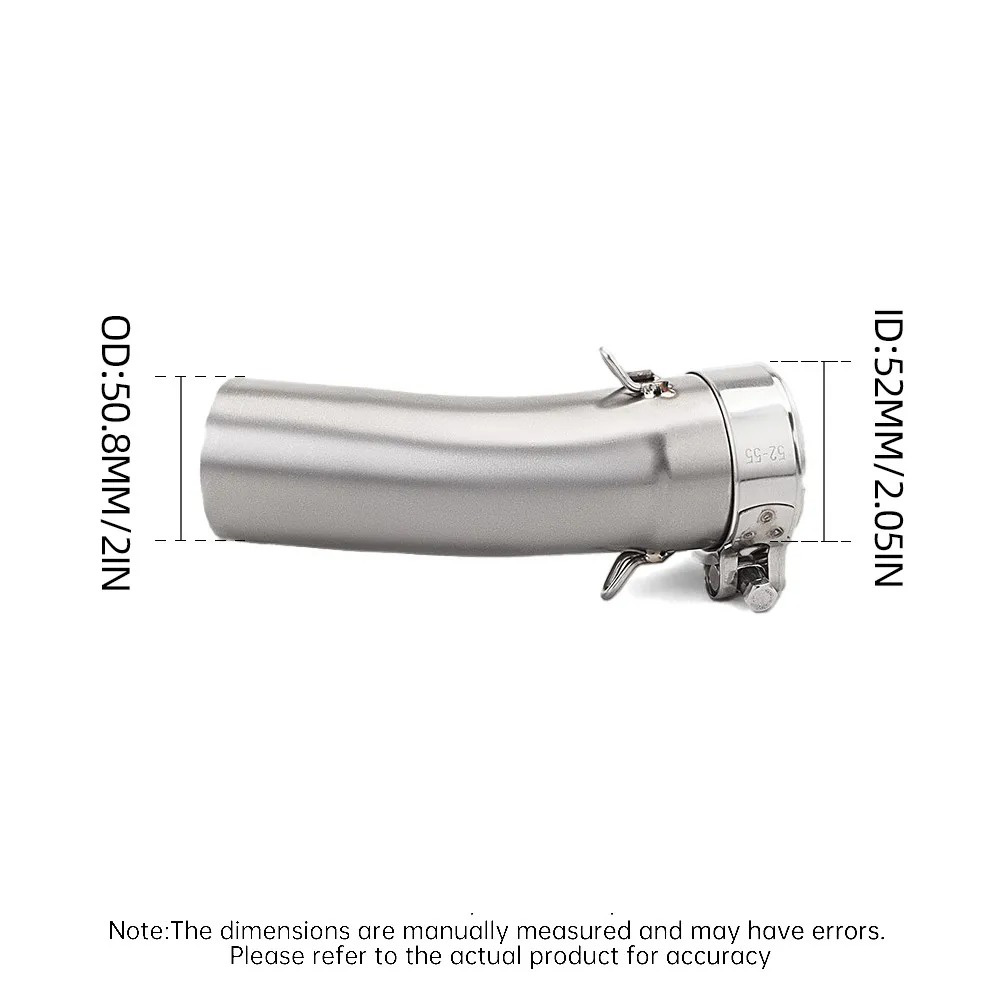 For Honda CB750 Hornet 2023-2024 Hornet 750 Exhaust Mid Link Pipe Slip-on 51mm Exhaust Systems Exhausts Pipes - Image 11