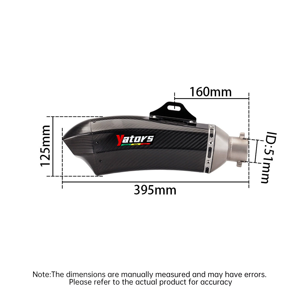 For Honda CBR150 CB150R 2017-23 Full Exhaust System Muffler Tips Header Pipe Exhaust Systems - Image 4