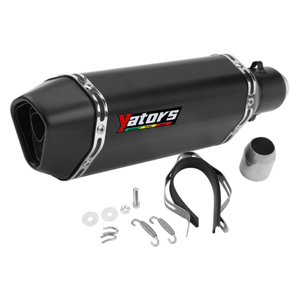 Exhaust System Mid Link Pipe 51mm Muffler For Ducati Monster 696 795 796 1100 - Image 3