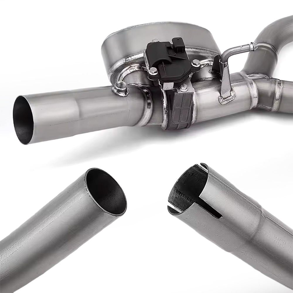 For BMW R1200GS R1250GS with valve electronic valve titanium alloy Front Connect Link Pipe full exhaust escape system 2013-2023 - Image 5