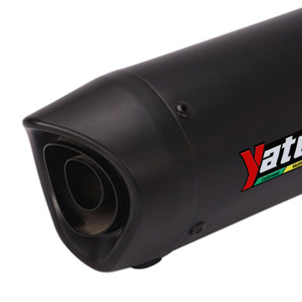 Motorcycle Exhaust Rear Muffler for Benelli 502C, Kawasaki Ninja 400/ZX6R, Yamaha YZF-R6/MT-07, Honda CBR300R - Image 4
