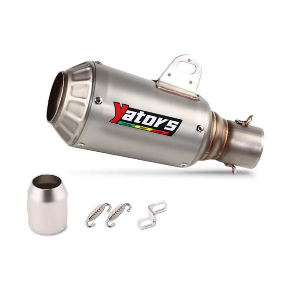 51mm Motorcycle Exhaust Pipe Muffler Slip On For R6 R15 R3 Zx6r Zx10r Z400 Z900 Z1000 Cbr1000 Pcx 125 Rc390