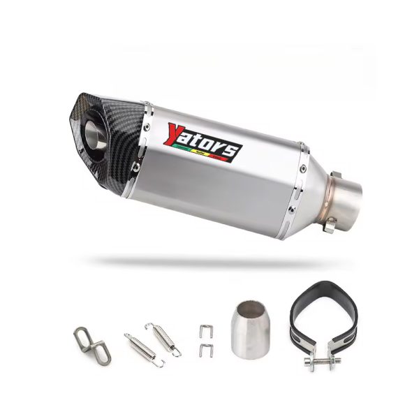 51mm Universal Accessories Motorcycle Exhaust Pipe Modified Muffler Pipe Echappement Moto Db Killer For XJ6 MT07 09 03