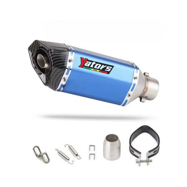 51mm Universal Accessories Motorcycle Exhaust Pipe Modified Muffler Pipe Echappement Moto Db Killer For XJ6 MT07 09 03