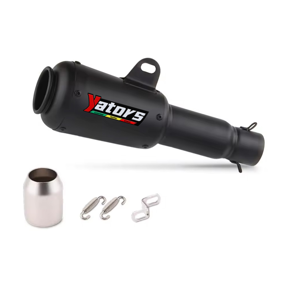 51mm Motorcycle Exhaust Pipe Muffler Slip On For R6 R15 R3 Zx6r Zx10r Z400 Z900 Z1000 Cbr1000 Pcx 125 Rc390