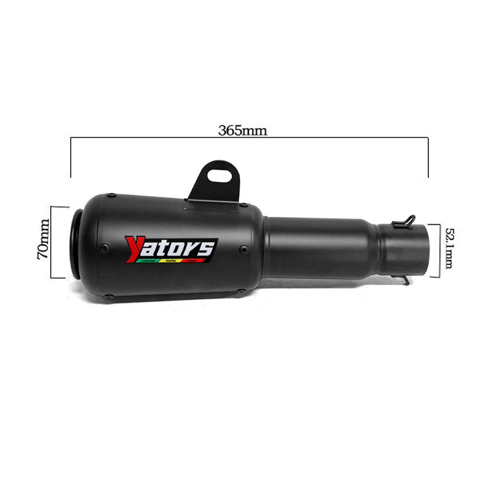 51mm Motorcycle Exhaust Pipe Muffler Slip On For R6 R15 R3 Zx6r Zx10r Z400 Z900 Z1000 Cbr1000 Pcx 125 Rc390 - Image 6