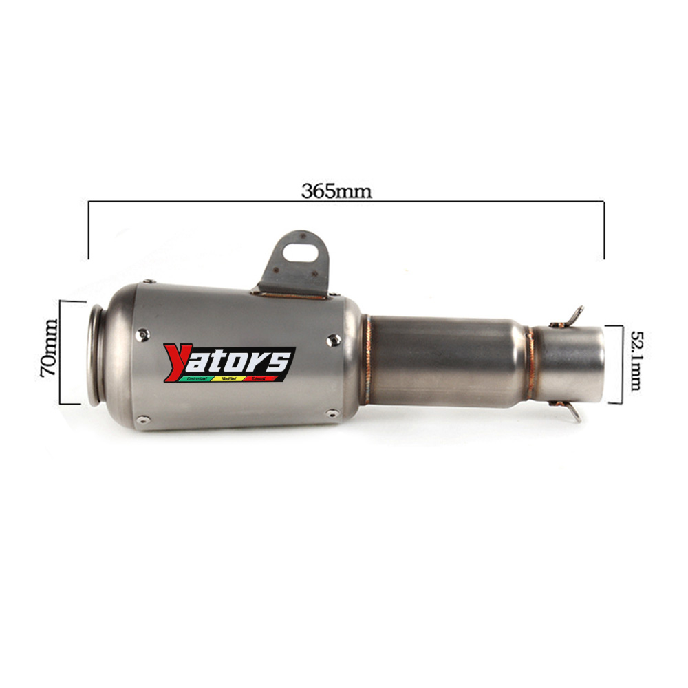 51mm Motorcycle Exhaust Pipe Muffler Slip On For R6 R15 R3 Zx6r Zx10r Z400 Z900 Z1000 Cbr1000 Pcx 125 Rc390 - Image 6