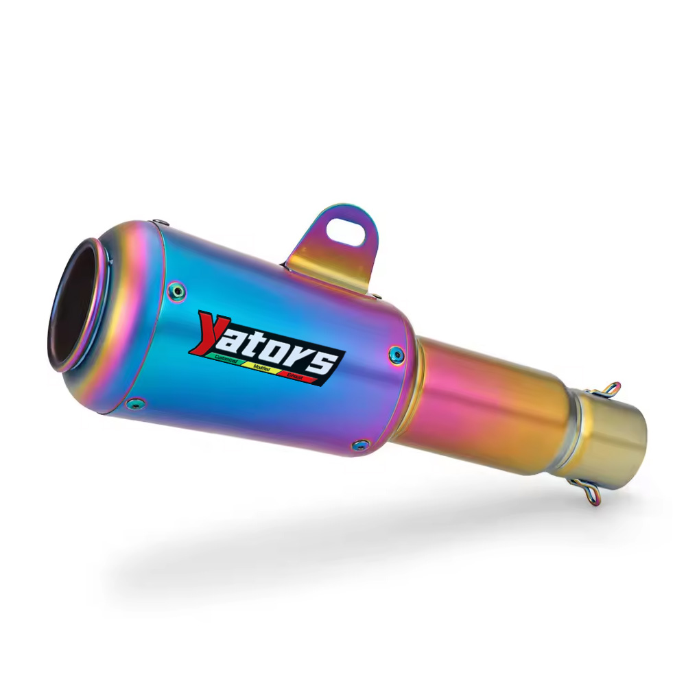 51mm Motorcycle Exhaust Pipe Muffler Slip On For R6 R15 R3 Zx6r Zx10r Z400 Z900 Z1000 Cbr1000 Pcx 125 Rc390