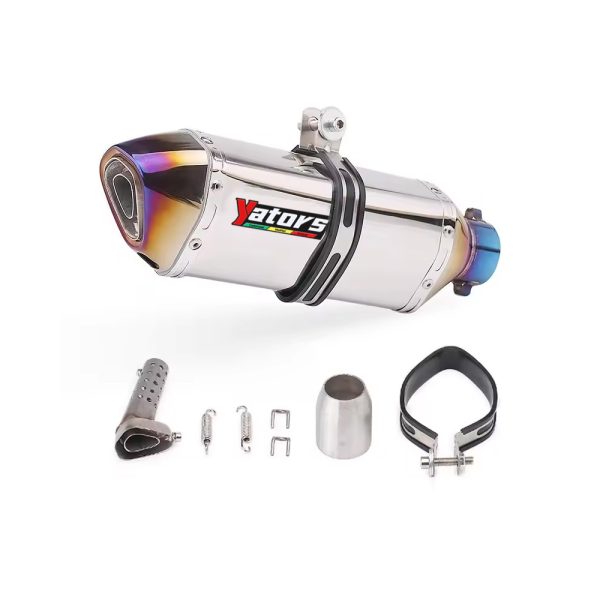 Hot Selling 51mm Universal Motorcycle Exhaust Pipe Muffler Ak Exhaust Escape moto For Honda Yamaha Kawasaki Z650 R1 R3 R6 CBR300