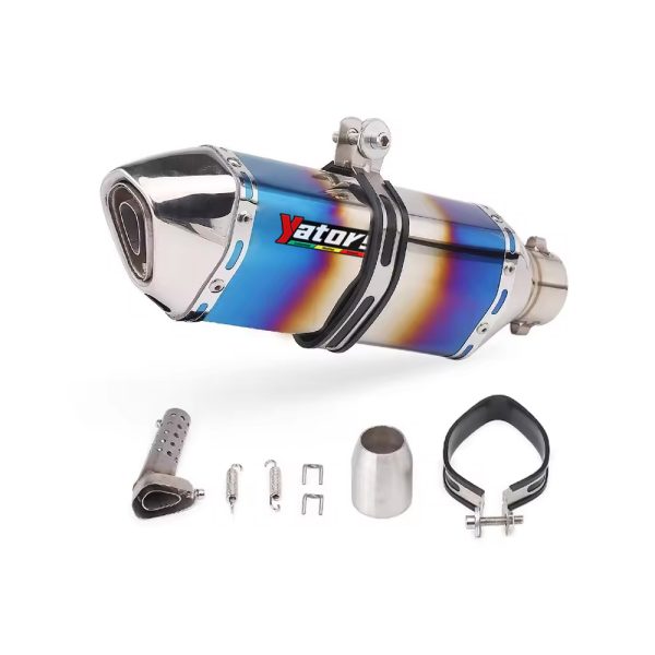 Hot Selling 51mm Universal Motorcycle Exhaust Pipe Muffler Ak Exhaust Escape moto For Honda Yamaha Kawasaki Z650 R1 R3 R6 CBR300