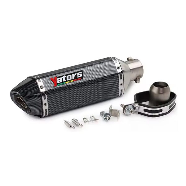Hot Selling 51mm Universal Motorcycle Exhaust Pipe Muffler Ak Exhaust Escape moto For Honda Yamaha Kawasaki Z650 R1 R3 R6 CBR300