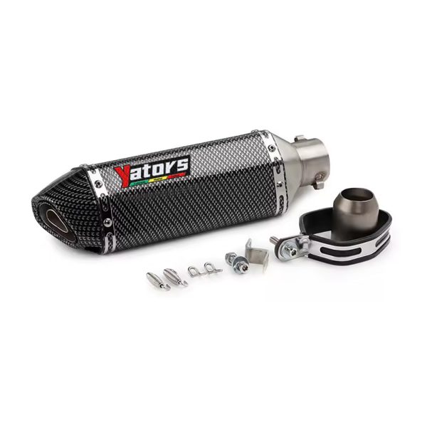 Hot Selling 51mm Universal Motorcycle Exhaust Pipe Muffler Ak Exhaust Escape moto For Honda Yamaha Kawasaki Z650 R1 R3 R6 CBR300