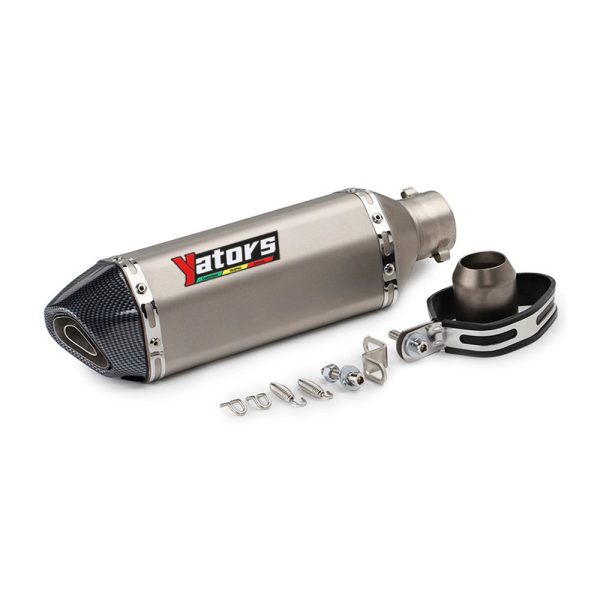 Hot Selling 51mm Universal Motorcycle Exhaust Pipe Muffler Ak Exhaust Escape moto For Honda Yamaha Kawasaki Z650 R1 R3 R6 CBR300
